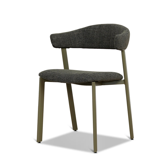 Set of 2 - Jonstel Green Dining Chair - Kaitoke Green