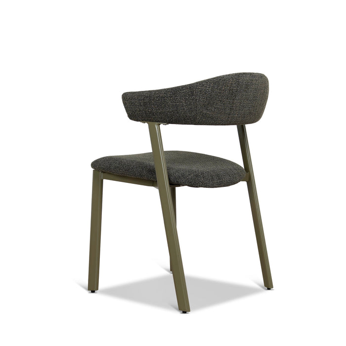 Set of 2 - Jonstel Green Dining Chair - Kaitoke Green