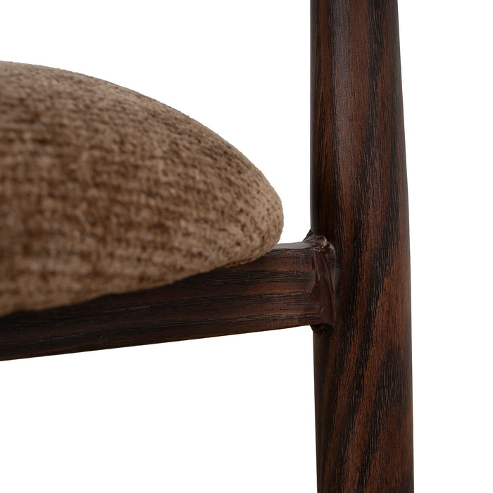 Set of 2 - Dirvyn Walnut Dining Chair - Lila Nutmeg