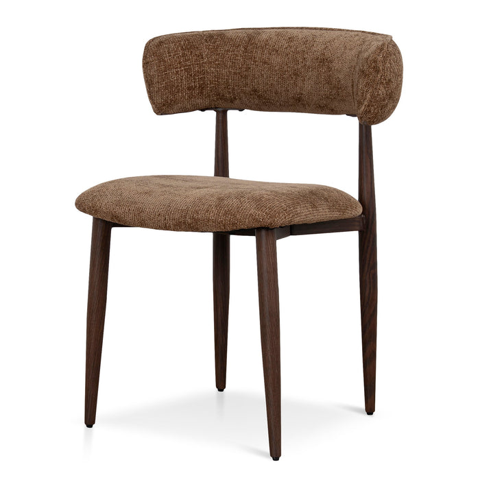 Set of 2 - Dirvyn Walnut Dining Chair - Lila Nutmeg