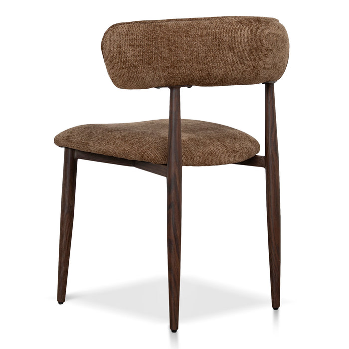 Set of 2 - Dirvyn Walnut Dining Chair - Lila Nutmeg