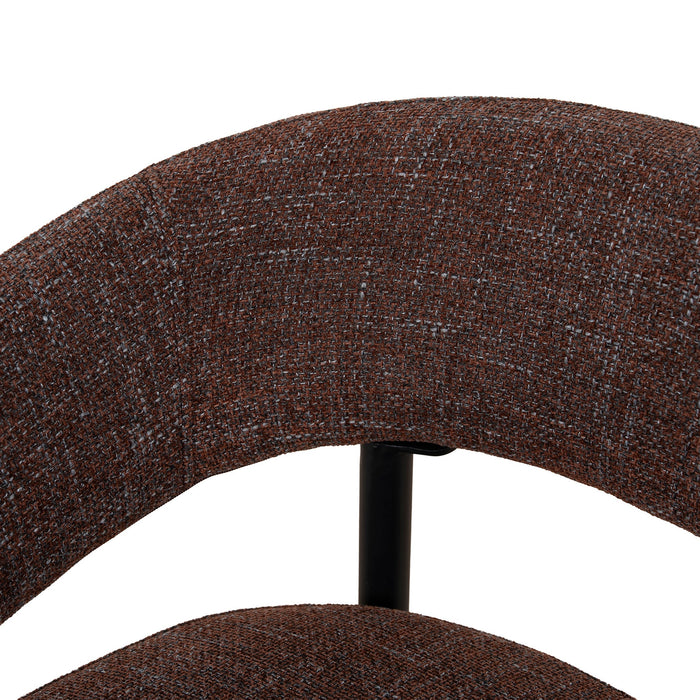 Black Dining Chair - Moss Brown (Set of 2)