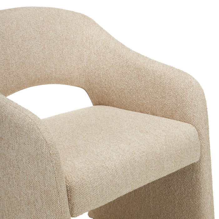Valtero Fabric Dining Chair - Cobble Beige (Set of 2)