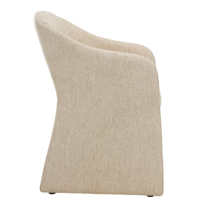 Valtero Fabric Dining Chair - Cobble Beige (Set of 2)