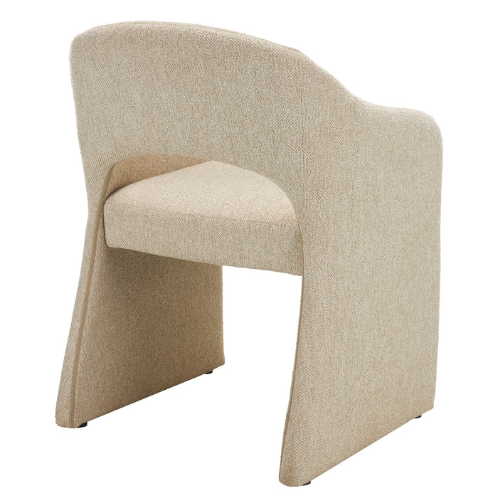 Valtero Fabric Dining Chair - Cobble Beige (Set of 2)