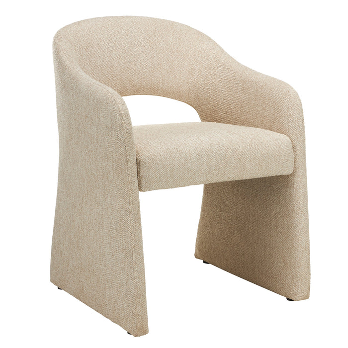 Valtero Fabric Dining Chair - Cobble Beige (Set of 2)