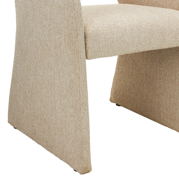 Valtero Fabric Dining Chair - Cobble Beige (Set of 2)