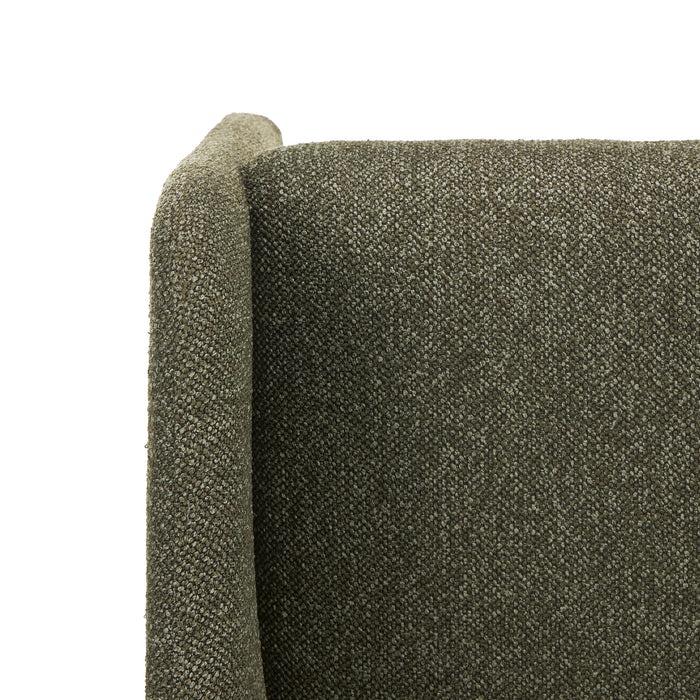 Valtero Fabric Dining Chair - Twill Green (Set of 2)