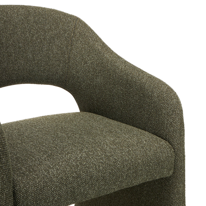 Valtero Fabric Dining Chair - Twill Green (Set of 2)