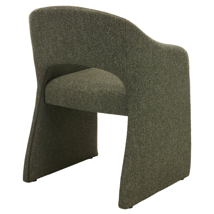Valtero Fabric Dining Chair - Twill Green (Set of 2)