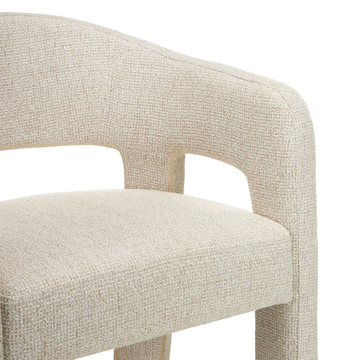 Lunet Fabric Dining Chair - Verona Ivory (Set of 2)
