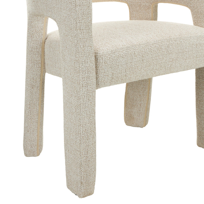 Lunet Fabric Dining Chair - Verona Ivory (Set of 2)