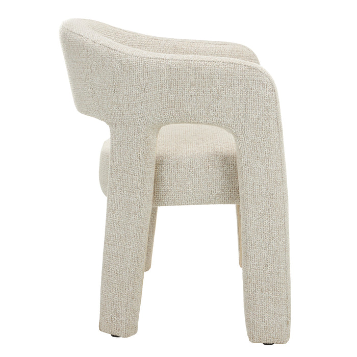 Lunet Fabric Dining Chair - Verona Ivory (Set of 2)