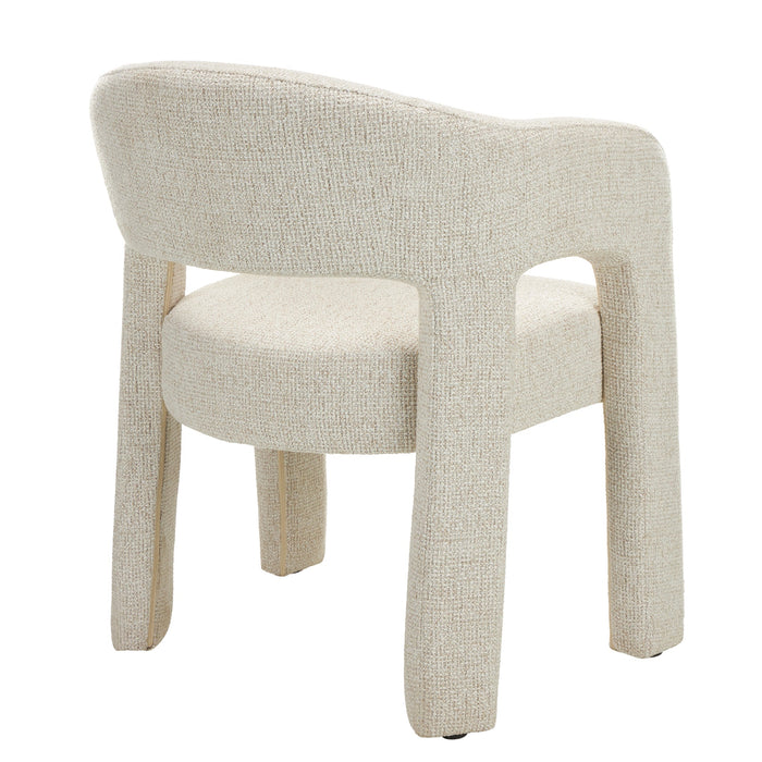 Lunet Fabric Dining Chair - Verona Ivory (Set of 2)