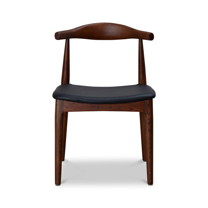 CDC181 Elbow Dining Chair - Dark Brown (Set of 2)