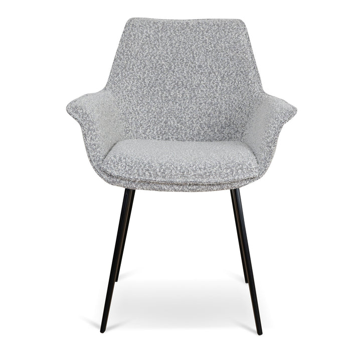 Nola Dining Chair - Moonlit Pepper Boucle (Set of 2)