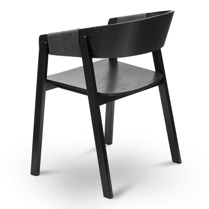 CDC8198-SD Dining Chair - Full Black (Set of 2)