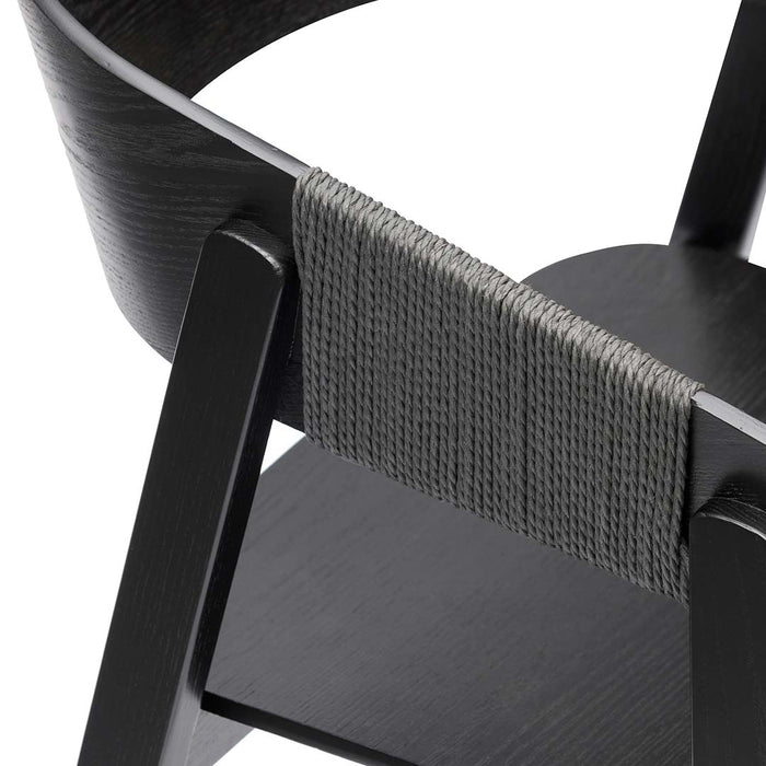 CDC8198-SD Dining Chair - Full Black (Set of 2)