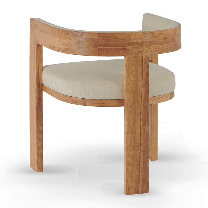 Set of 2 - Miles Dining Chair - Dawn Beige