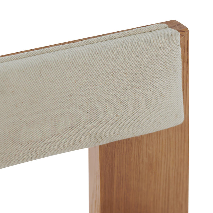 Set of 2 - Miles Dining Chair - Dawn Beige