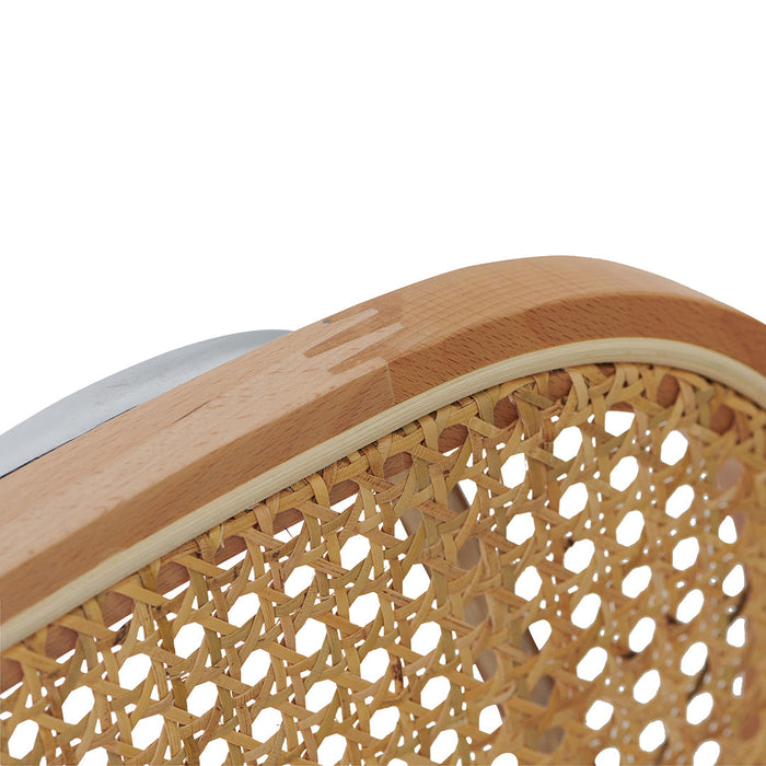 Elena Dining Chair - Natural Rattan