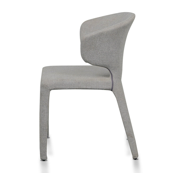 CDC8420-FH Fabric Dining Chair - Coastal Light Grey (Set of 2)