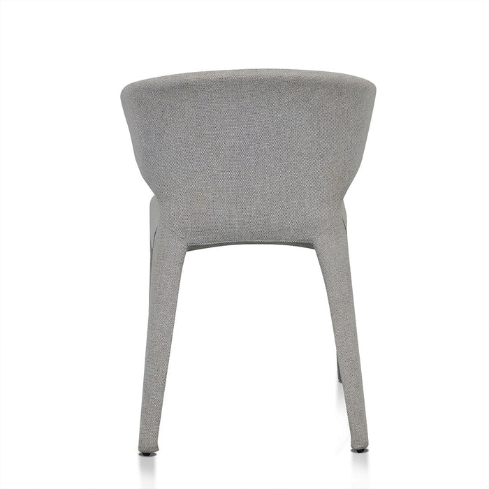 CDC8420-FH Fabric Dining Chair - Coastal Light Grey (Set of 2)