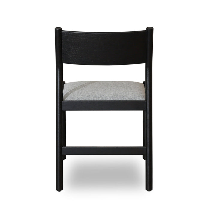 CDC8771-MAx2 Mirit Black Dining Chair - Moon Grey (Set of 2)