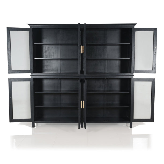 Heritage Glass Door Buffet And Hutch