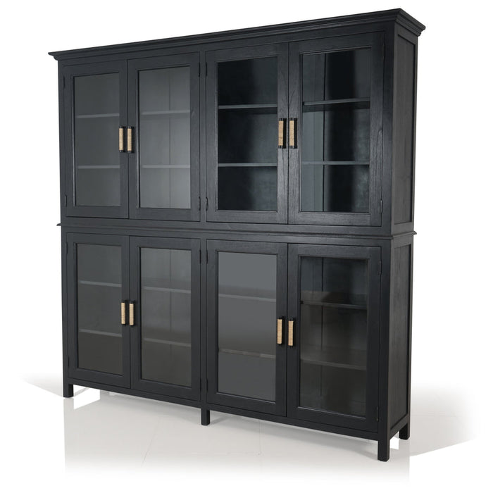 Heritage Glass Door Buffet And Hutch