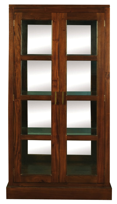 Paris Mirror Display Cabinet (Mahogany)