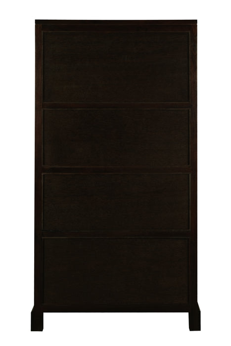 Paris Mirror Display Cabinet (Chocolate)