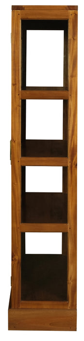 Paris Display Cabinet (Light Pecan)