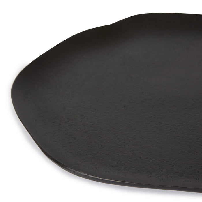 Decor Abelia Tray - Black, 2cm (H)