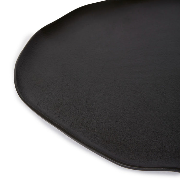 Decor Abelia Tray - Black, 2cm (H)
