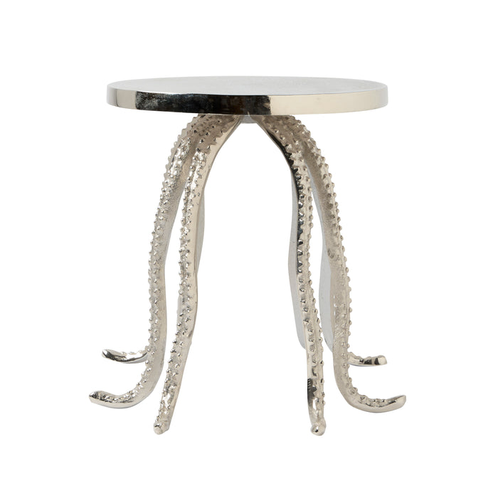 Octopus Stool/Side Table - Aluminium, 32cm W