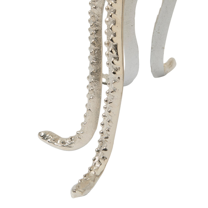 Octopus Stool/Side Table - Aluminium, 32cm W