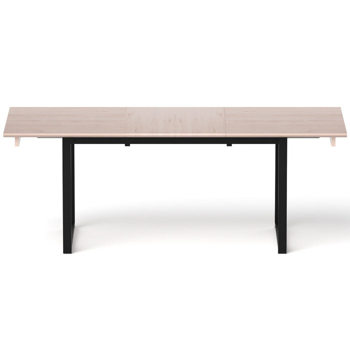Artiss 2M Extendable Dining Table Kitchen Cafe Lounge Restaurant Tables Natural