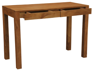 Amsterdam 2 Drawer Desk (Light Pecan)