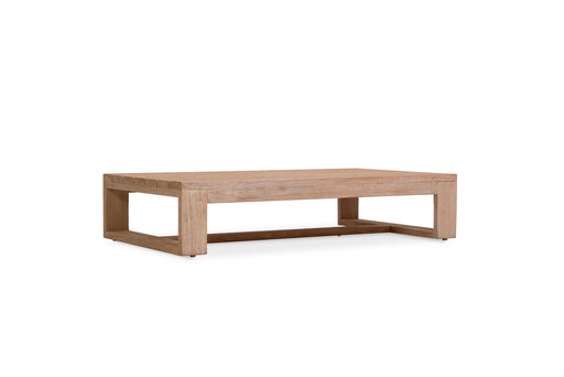 Double Island Outdoor Coffee Table - Oversize - Low - Natural