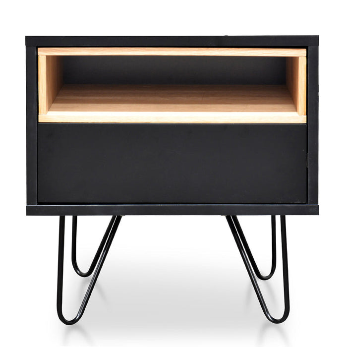 CST2127-KD Bedside Table - Black