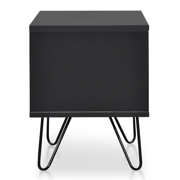 CST2127-KD Bedside Table - Black