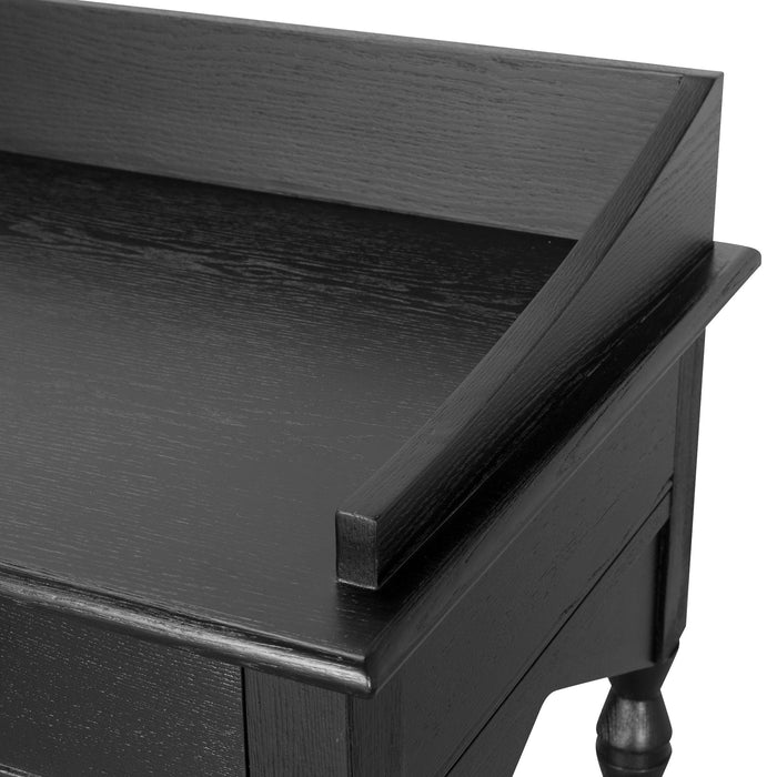 CDT10041-NI 1.45m Console Table - Black