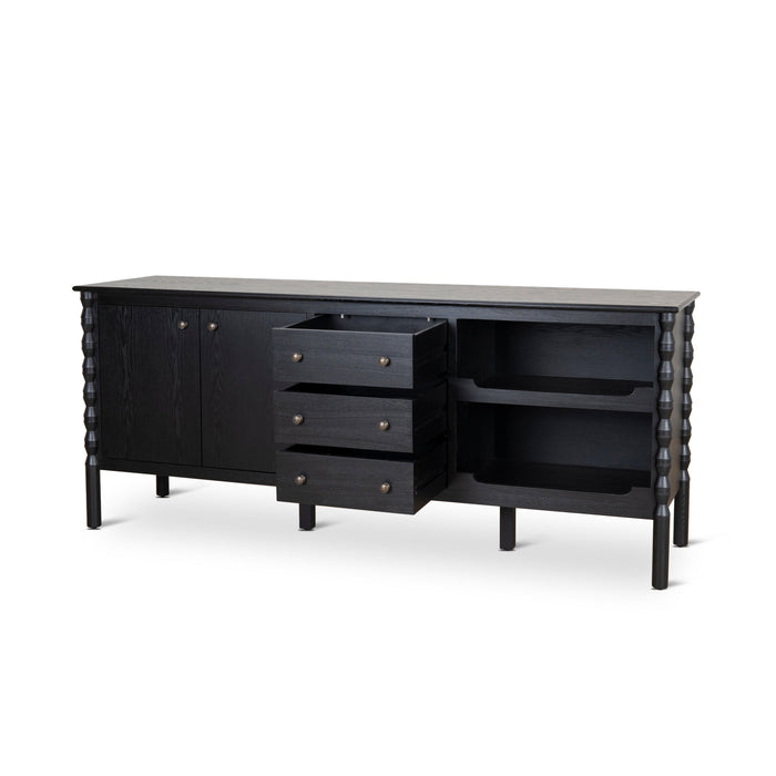 CDT10042-NI 1.9m Sideboard - Black