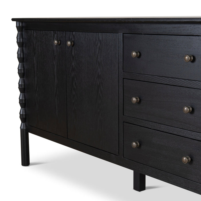 CDT10042-NI 1.9m Sideboard - Black