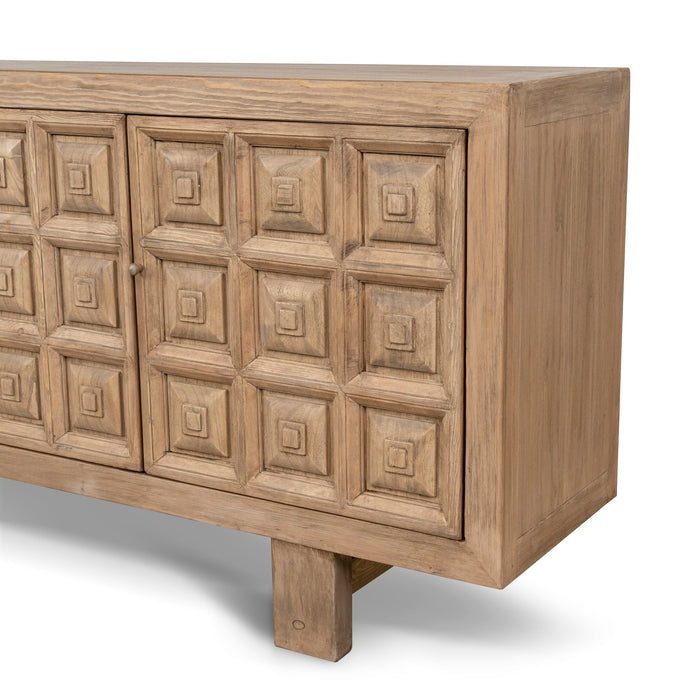 Origo 1.83m Elm Sideboard Unit - Natural