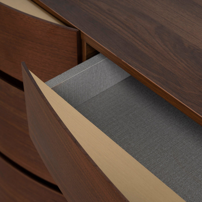 Dorit Home Office Desk - Dressing Table - Walnut
