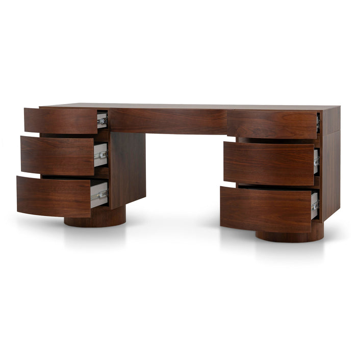 Dorit Home Office Desk - Dressing Table - Walnut