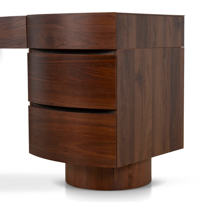 Dorit Home Office Desk - Dressing Table - Walnut