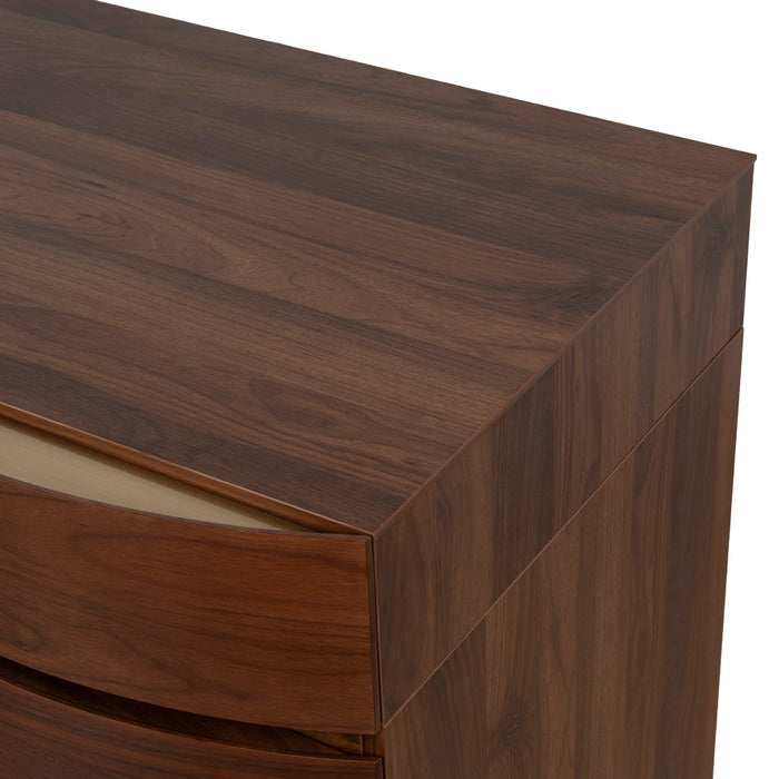 Dorit Home Office Desk - Dressing Table - Walnut